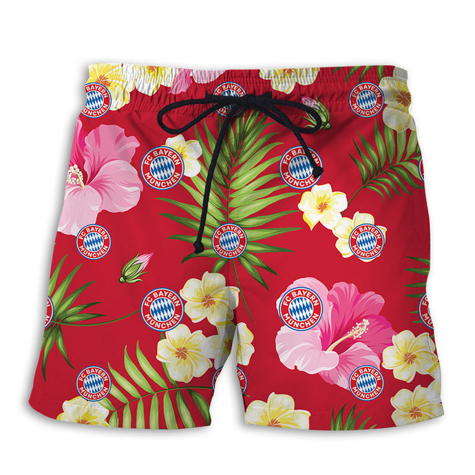 Bayern Munich Summer Floral Shorts