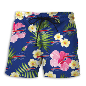 Buffalo Bills Summer Floral Shorts