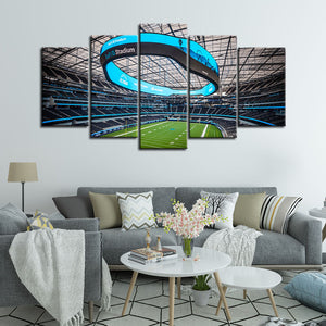 Los Angeles Chargers Stadium Wall Canvas 5