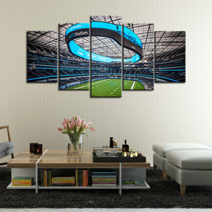 Los Angeles Chargers Stadium Wall Canvas 5