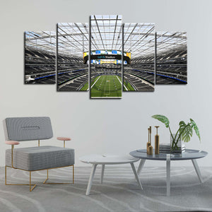 Los Angeles Rams Stadium Wall Canvas 9