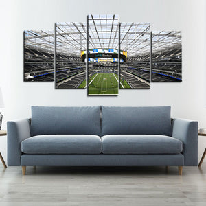 Los Angeles Rams Stadium Wall Canvas 9