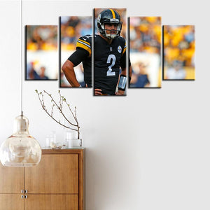 Mason Rudolph Pittsburgh Steelers Wall Canvas