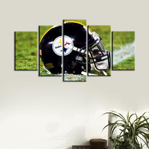 Pittsburgh Steelers Helmet Wall Canvas