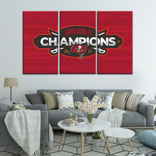 Load image into Gallery viewer, Tampa Bay Buccaneers Superbowl Champion Wall Canvas
