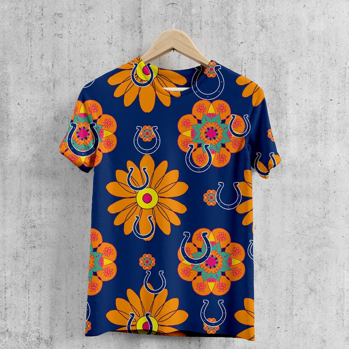 Indianapolis Colts Summer Floral T-Shirt