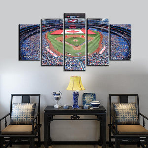 Toronto Blue Jays Stadium Canvas 4