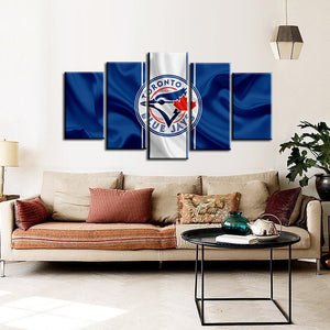 Toronto Blue Jays Fabric Flag Canvas