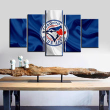 Load image into Gallery viewer, Toronto Blue Jays Fabric Flag Canvas