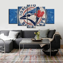 Load image into Gallery viewer, Toronto Blue Jays Techy Look Canvas
