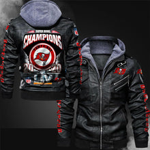 Load image into Gallery viewer, Tampa Bay Buccaneers Super Bowl Leather Jacket