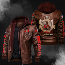 Load image into Gallery viewer, Tampa Bay Buccaneers Super Bowl Leather Jacket