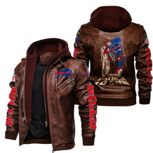Load image into Gallery viewer, Buffalo Bills From Father to Son Leather Jacket