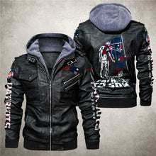 Load image into Gallery viewer, New England Patriots From Father to Son Leather Jacket