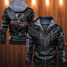 Load image into Gallery viewer, Atlanta Falcons Leather Jacket