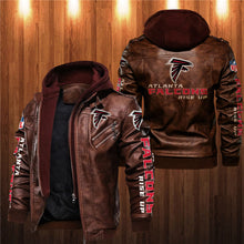 Load image into Gallery viewer, Atlanta Falcons Leather Jacket