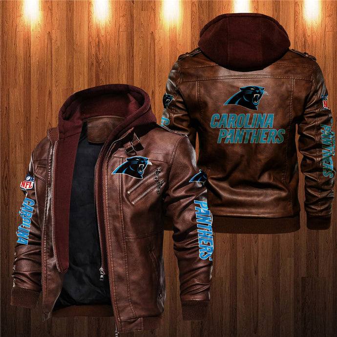 Carolina Panthers Leather Jacket