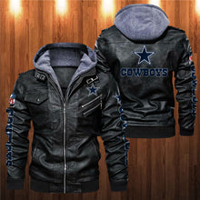 Load image into Gallery viewer, Dallas Cowboys Leather Jacket