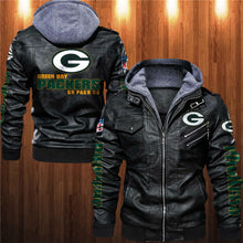 Load image into Gallery viewer, Green Bay Packers Leather Jacket