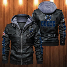 Load image into Gallery viewer, Indianapolis Colts Leather Jacket