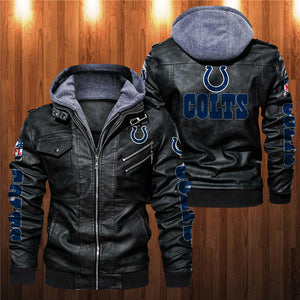 Indianapolis Colts Leather Jacket