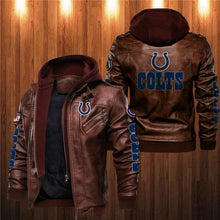 Load image into Gallery viewer, Indianapolis Colts Leather Jacket