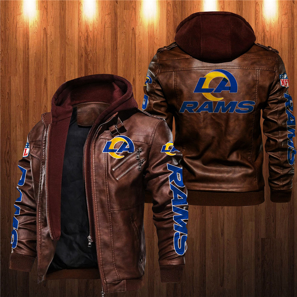 Los Angeles Rams Leather Jacket