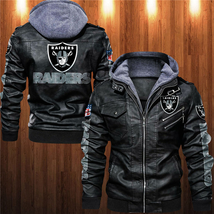 Las Vegas Raiders Leather Jacket