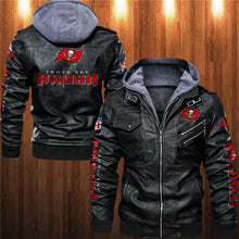 Load image into Gallery viewer, Tampa Bay Buccaneers Leather Jacket