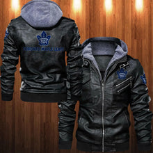 Load image into Gallery viewer, Toronto Maple Leafs Leather Jacket