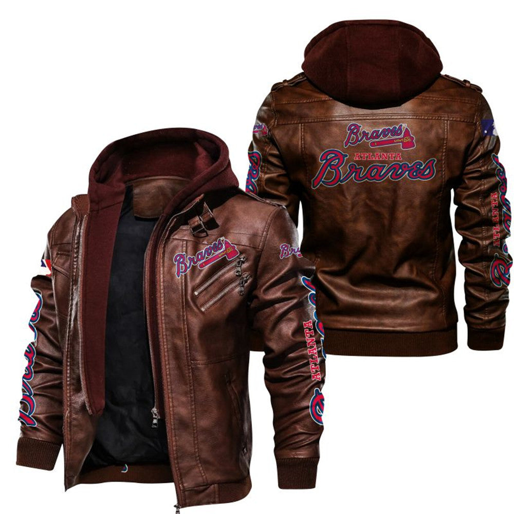 Atlanta Braves Leather Jacket