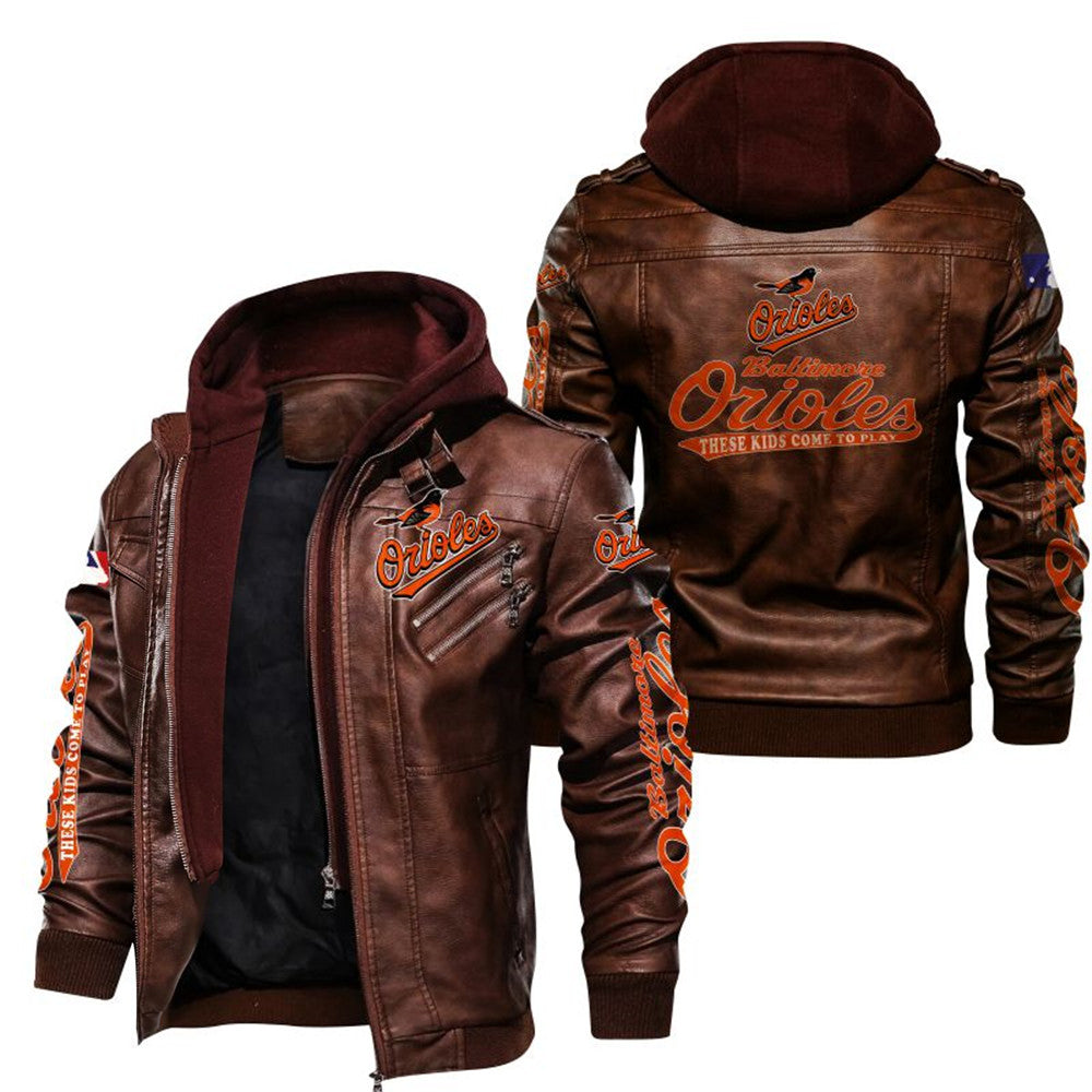 Baltimore Orioles Leather Jacket