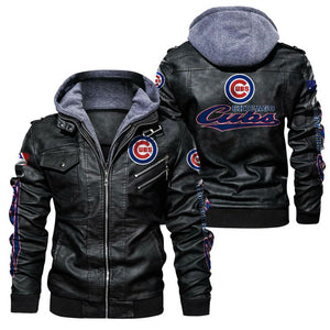 Chicago Cubs Leather Jacket