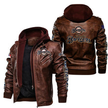 Load image into Gallery viewer, Milwaukee Brewers Leather Jacket