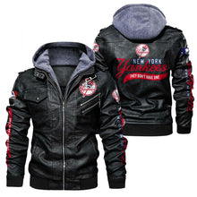 Load image into Gallery viewer, New York Yankees Leather Jacket