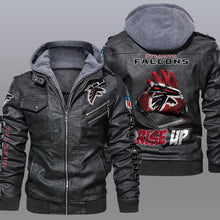 Load image into Gallery viewer, Atlanta Falcons Leather Jacket