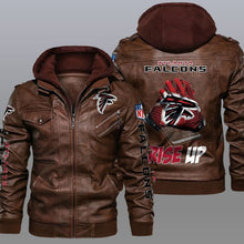 Load image into Gallery viewer, Atlanta Falcons Leather Jacket