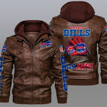 Load image into Gallery viewer, Buffalo Bills Leather Jacket