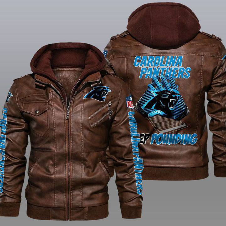 Carolina Panthers Leather Jacket