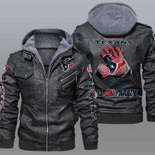 Load image into Gallery viewer, Houston Texans Leather Jacket