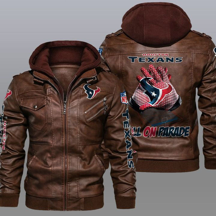 Houston Texans Leather Jacket