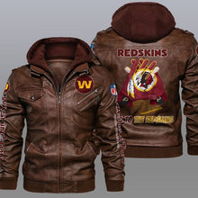 Load image into Gallery viewer, Washington Commanders Leather Jacket