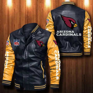 Arizona Cardinals Casual Leather Jacket