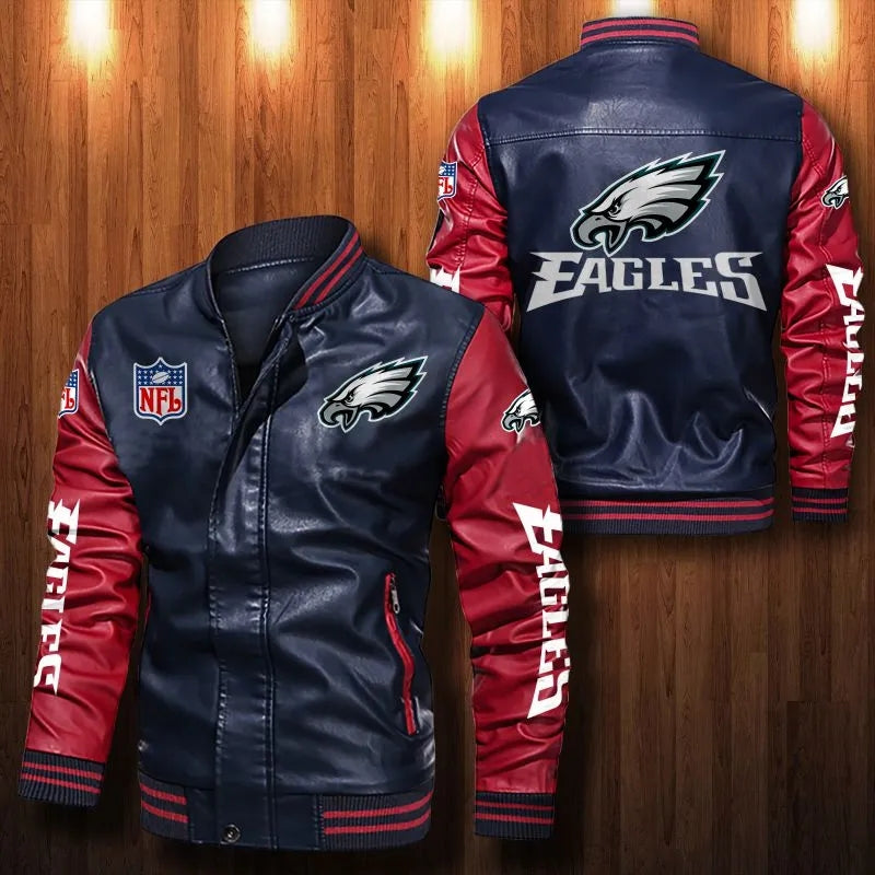 Philadelphia Eagles Casual Leather Jacket