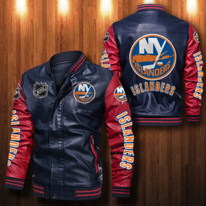 New York Islanders Casual Leather Jacket