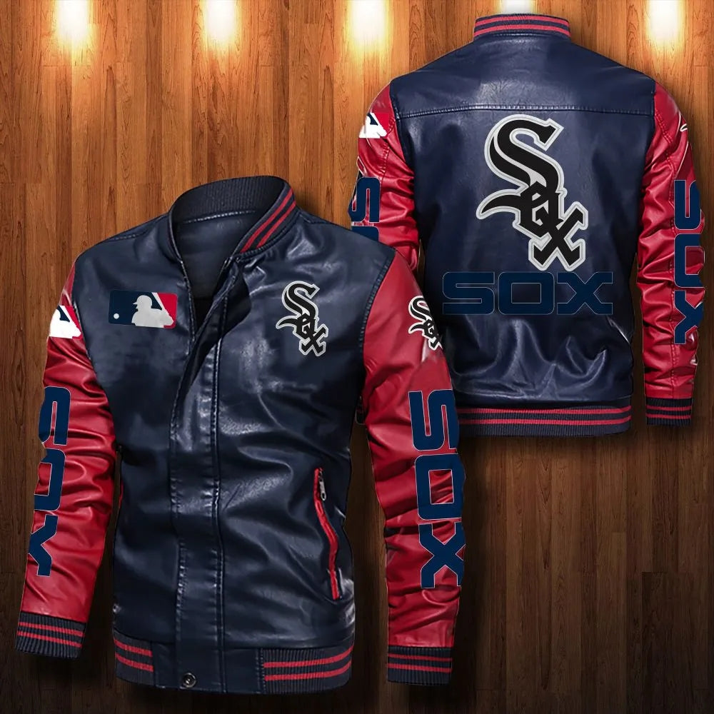 Chicago White Sox Casual Leather Jacket