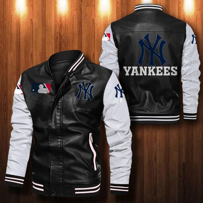 New York Yankees Casual Leather Jacket