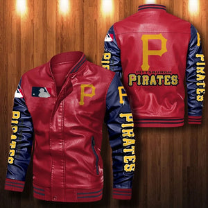 Pittsburgh Pirates Casual Leather Jacket