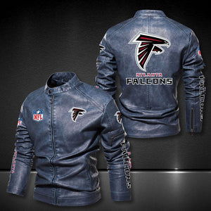 Atlanta Falcons Casual Leather Jacket