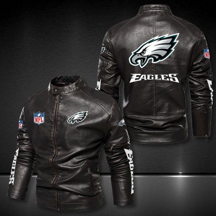 Philadelphia Eagles Casual Leather Jacket